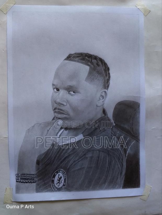 Artwork, Hand Drawn Portrait - thumbnail 13