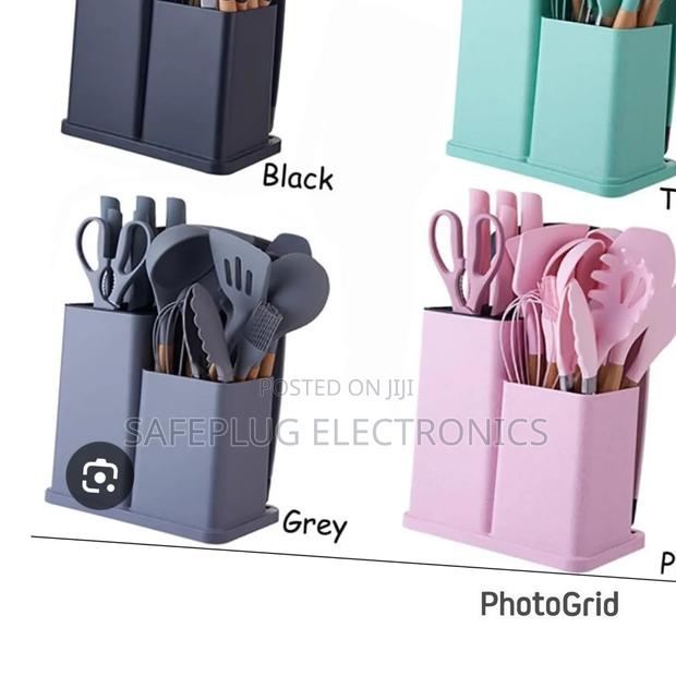 19-Piece Silicone Spoon Set – - main view