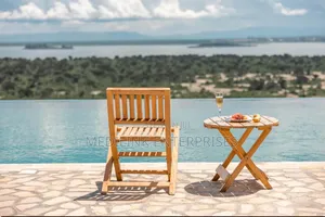 Wooden Foldable Chairs and a Camping Chairs