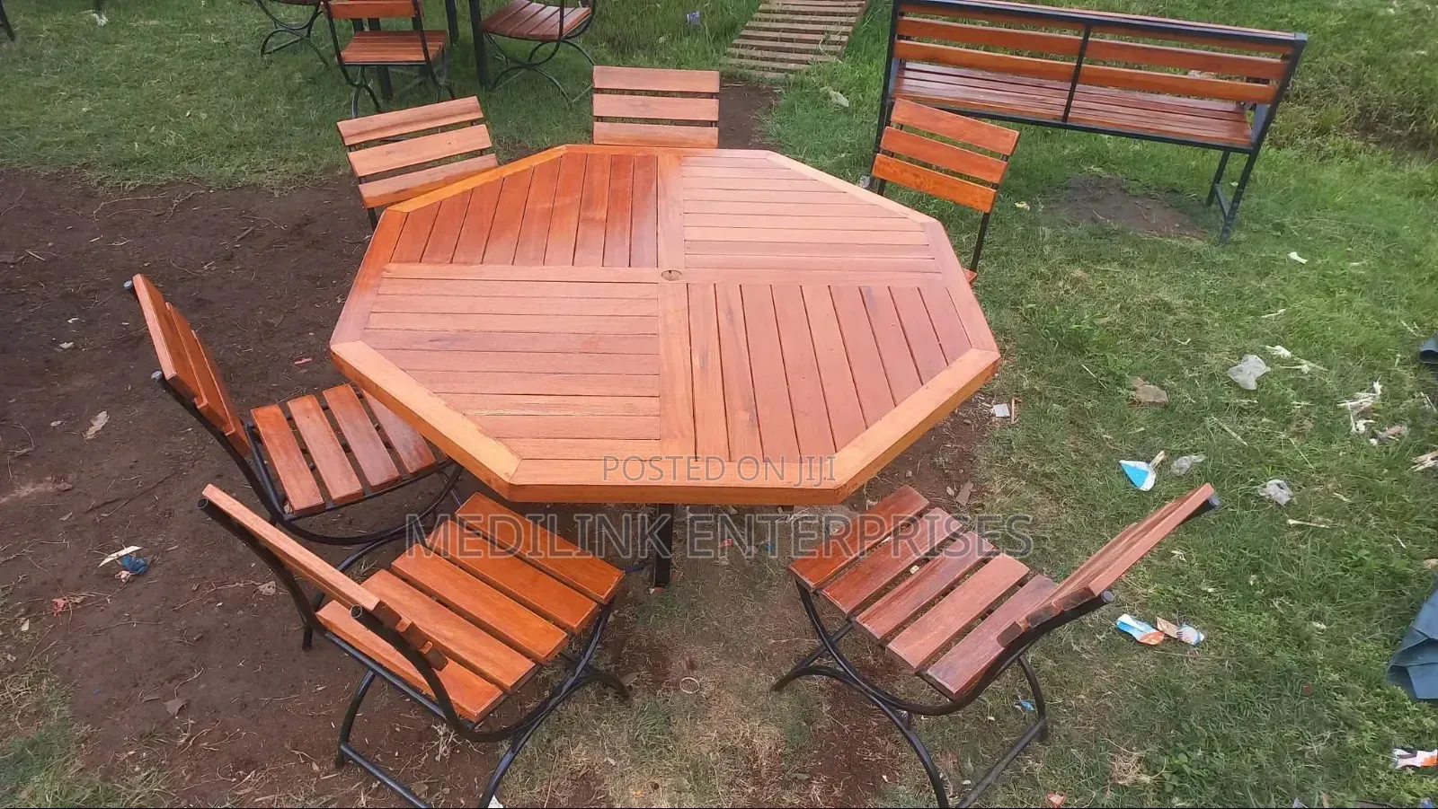 6-Seater Garden Outdoor Table