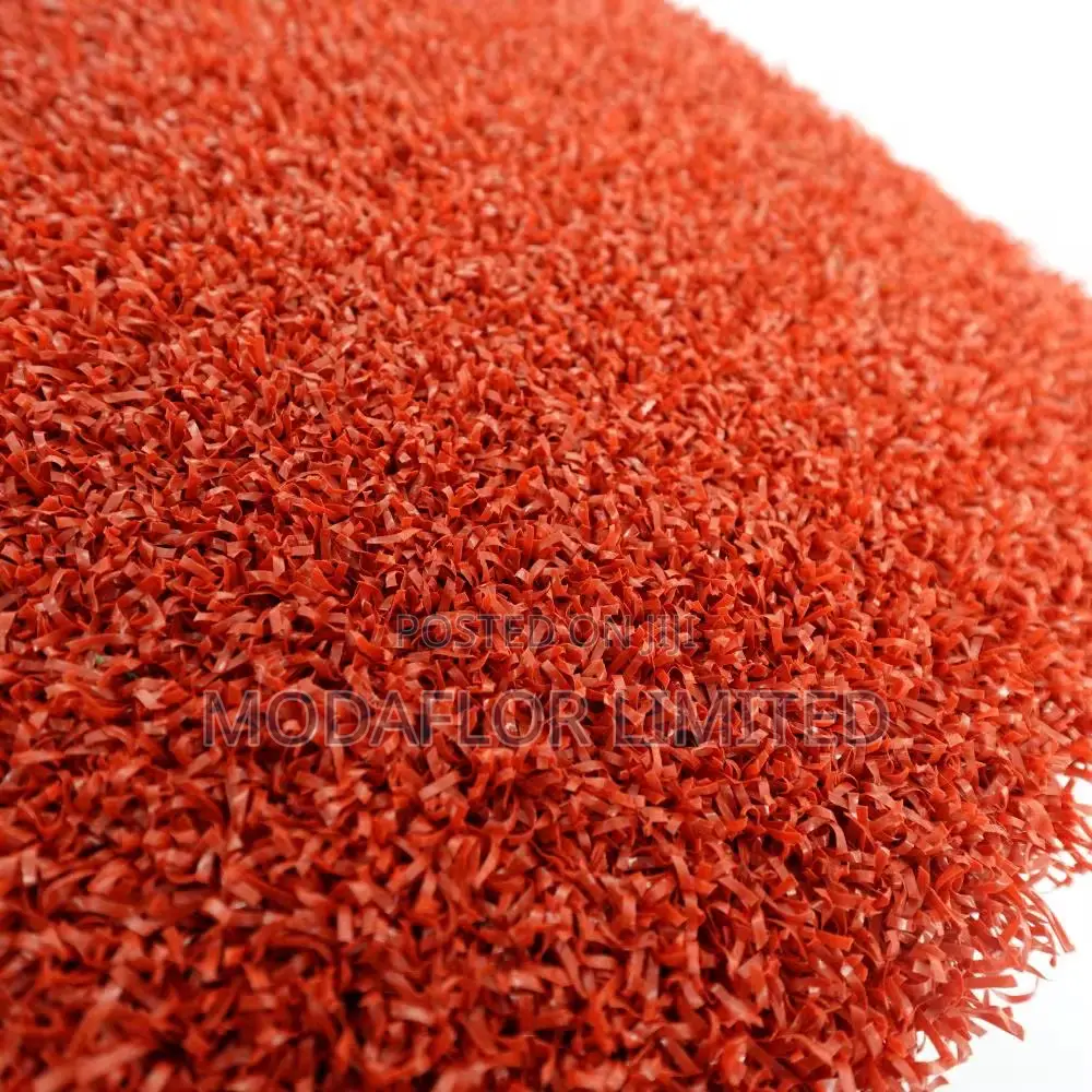 Artificial Red Turf Grass Carpet