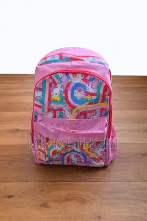 Pink Smiggle Paw Patrol Teeny Tiny Character Backpack Featuring Skye