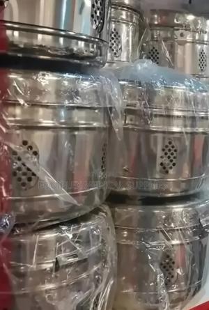 Stainless Steel Gauze Drum 30cm/ Sterilizing Drum 30cm - thumbnail 2