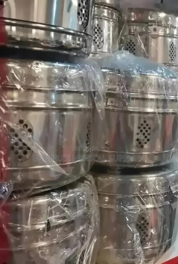 Stainless Steel Gauze Drum 30cm/ Sterilizing Drum 30cm - main view