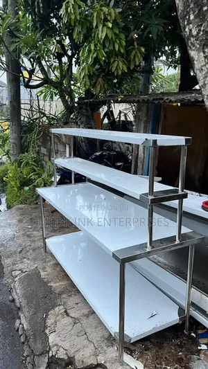 Stainless Steel Commercial Kitchen Service Tables