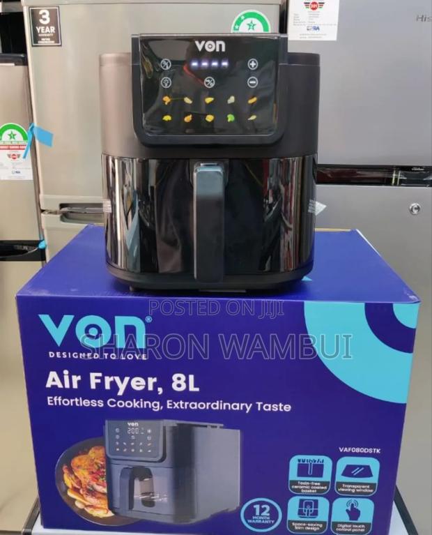 New Von 8l Digital Air Fryer /8l Vin Digital Air Fryer