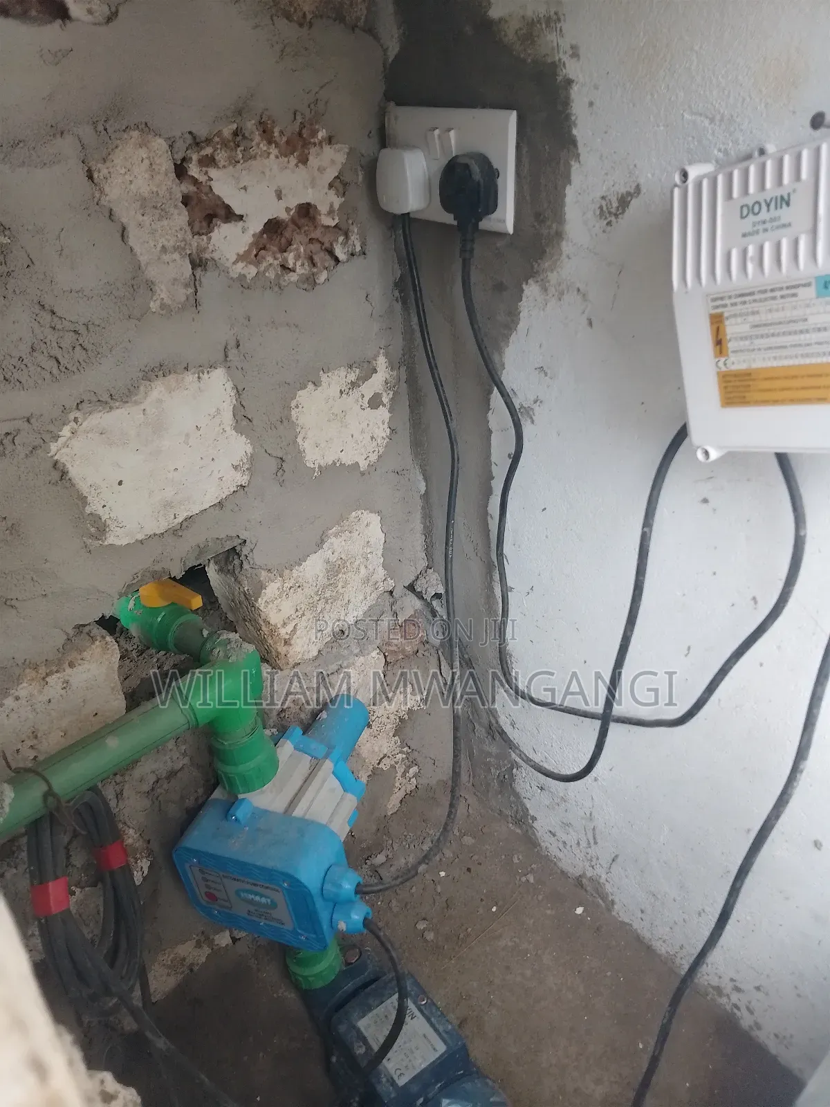 Plumbing(Pump and Water Tank Installations, Drainage and Fittings)