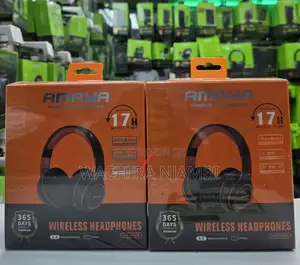 ;*
Amaya Aeb-H520f *Enc* Pure Bass Wireless Headphones