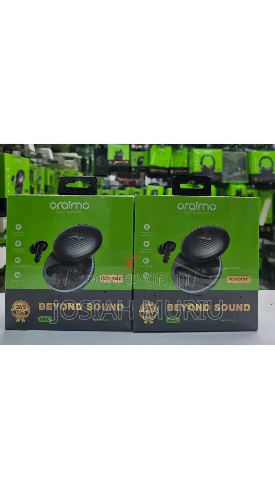 Oraimo Spacebuds Otw-630 Anc 50db Hybrid Noice Cancelling Earbuds