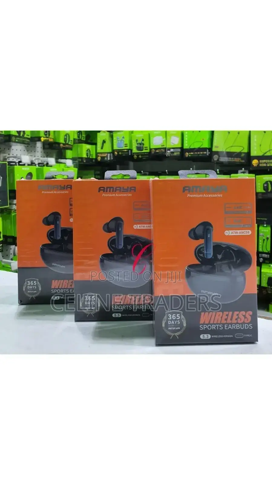 Amaya Atw-Anc08 *Anc* Wireless Sports Earbuds