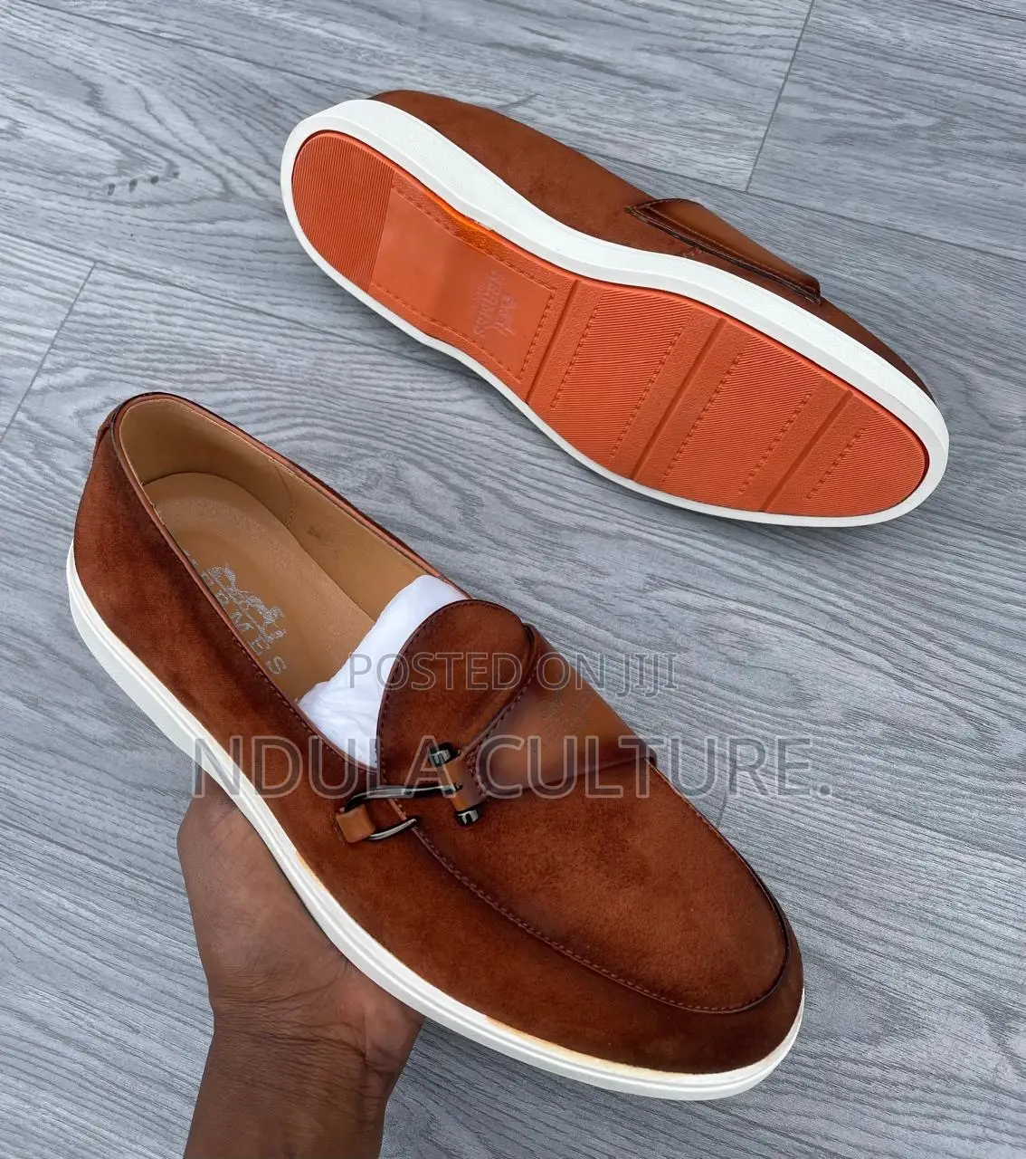 Suede Loafers by Hermes