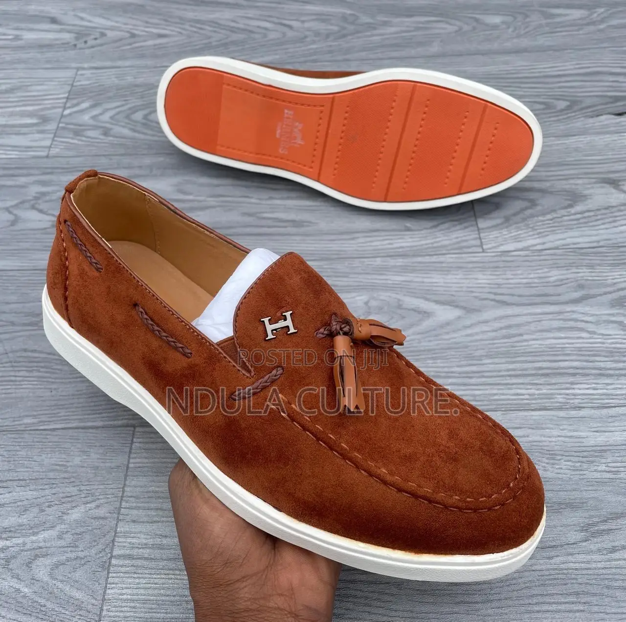 Suede Loafers by Hermes