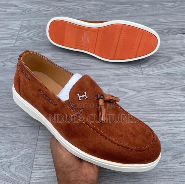 Suede Loafers by Hermes - thumbnail 7