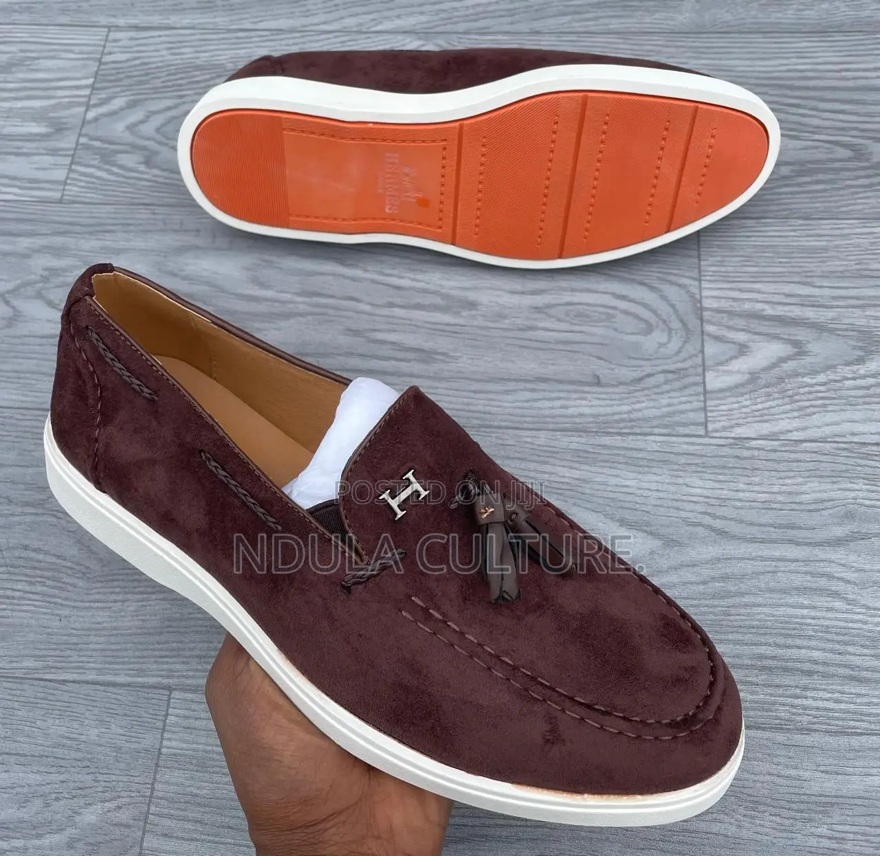 Suede Loafers by Hermes