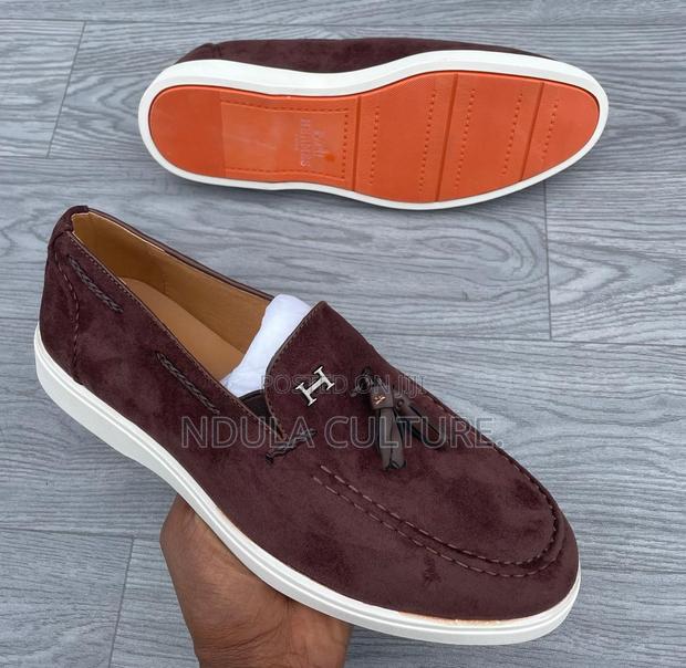 Suede Loafers by Hermes - thumbnail 4
