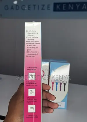 Silicone Anal Beads Vibrator Plug