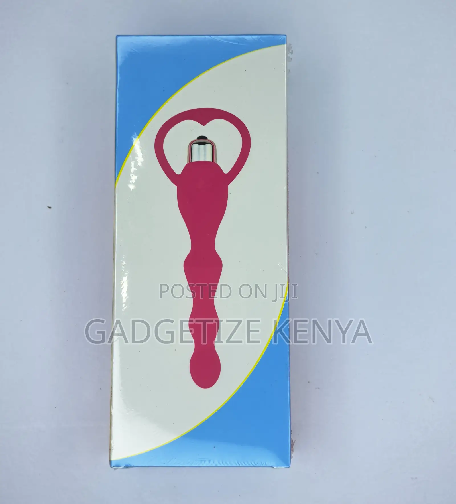 Silicone Anal Beads Vibrator Plug