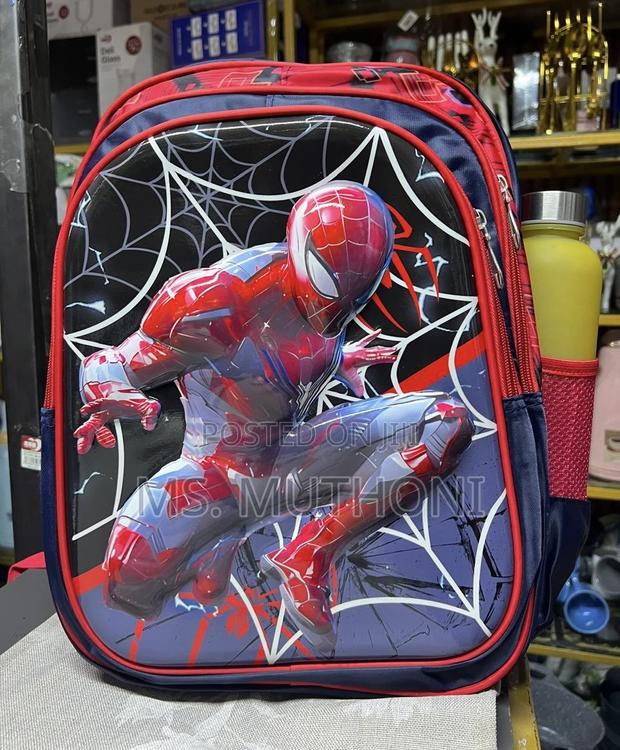 Spiderman-Themed Backpack. (Pp2/Grade4!!* ) - main view