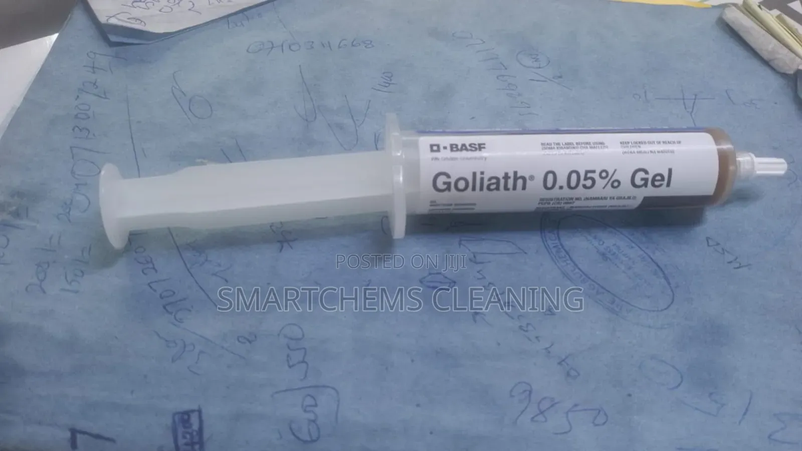 Goliath Gel With a Plugger