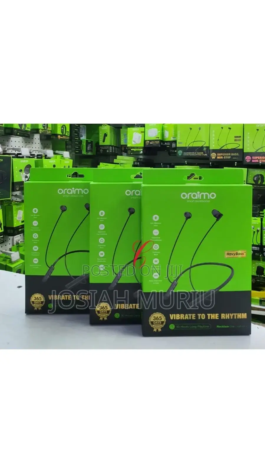 ;*
Oraimo Necklace Lite Oeb-311 Neckband With Call Vibration
