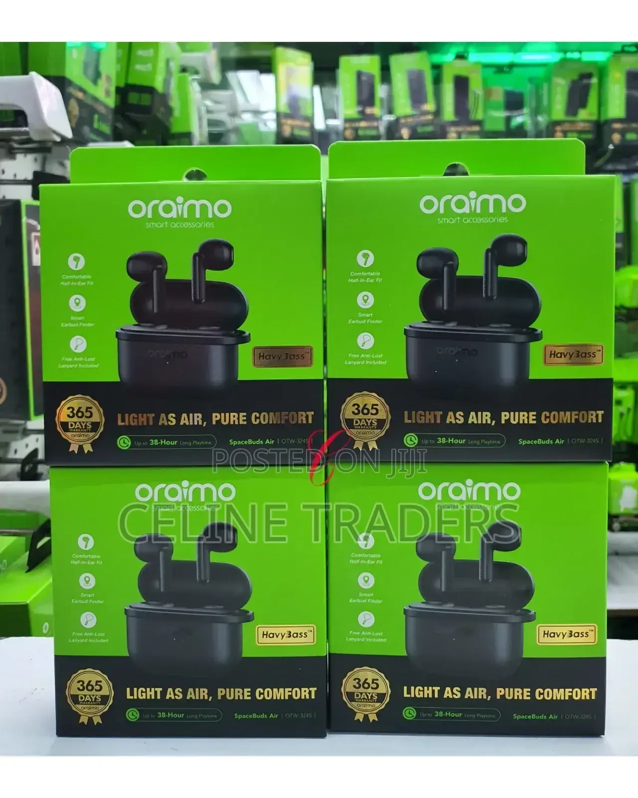 Oraimo Spacebuds Air Otw-324s Smart Finder True Wireless Earbuds