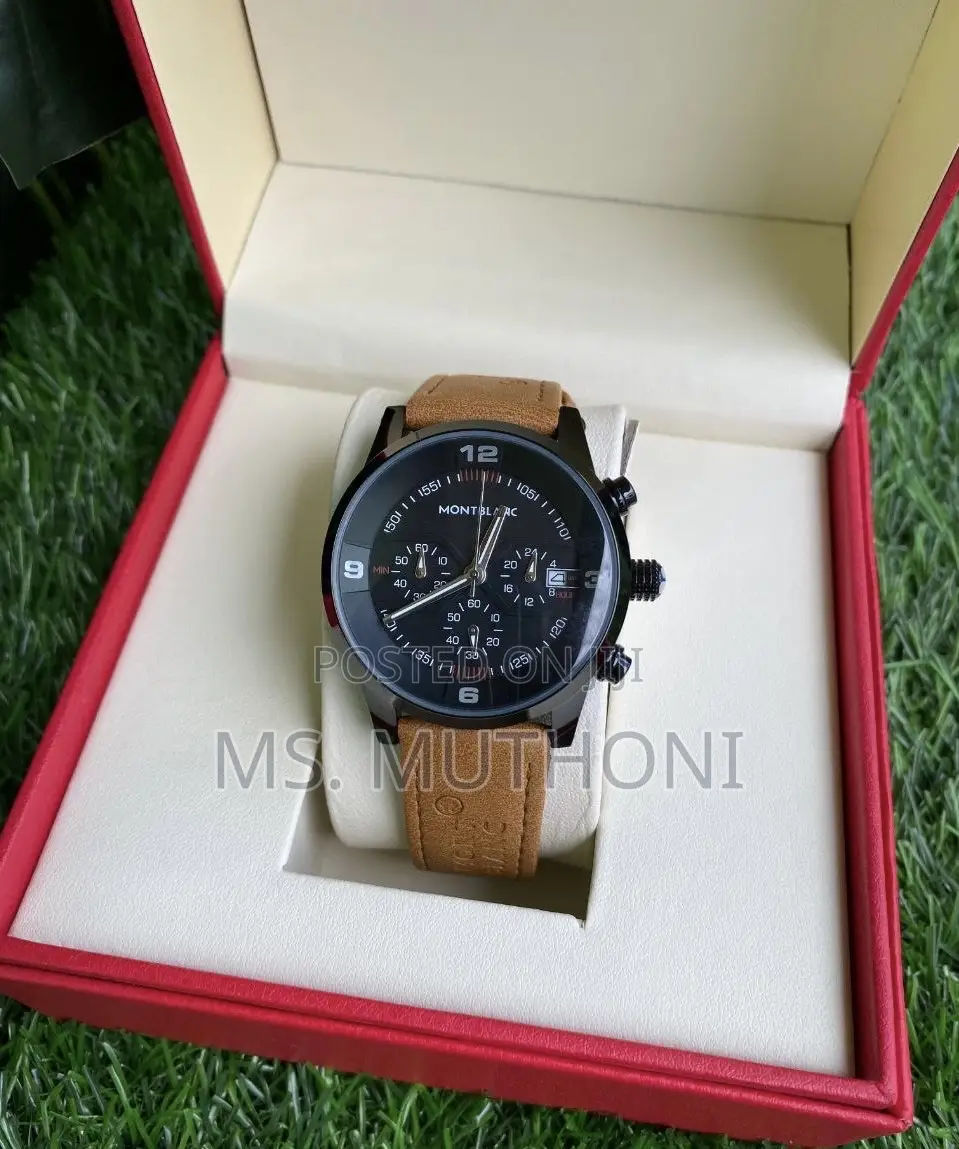 Premium Montblanc Timewalker Quartz Watch,