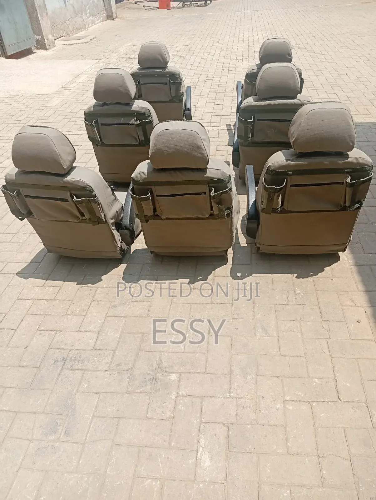 Tour Land Cruiser Seats in Canvas or Ripstop Material