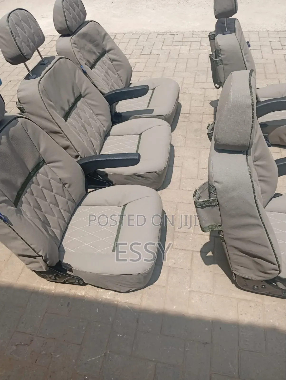 Tour Land Cruiser Seats in Canvas or Ripstop Material