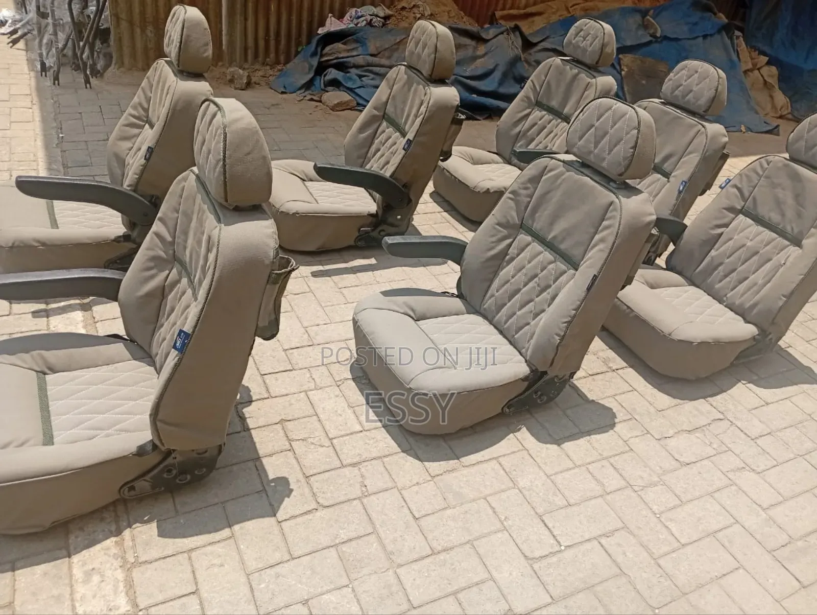 Tour Land Cruiser Seats in Canvas or Ripstop Material