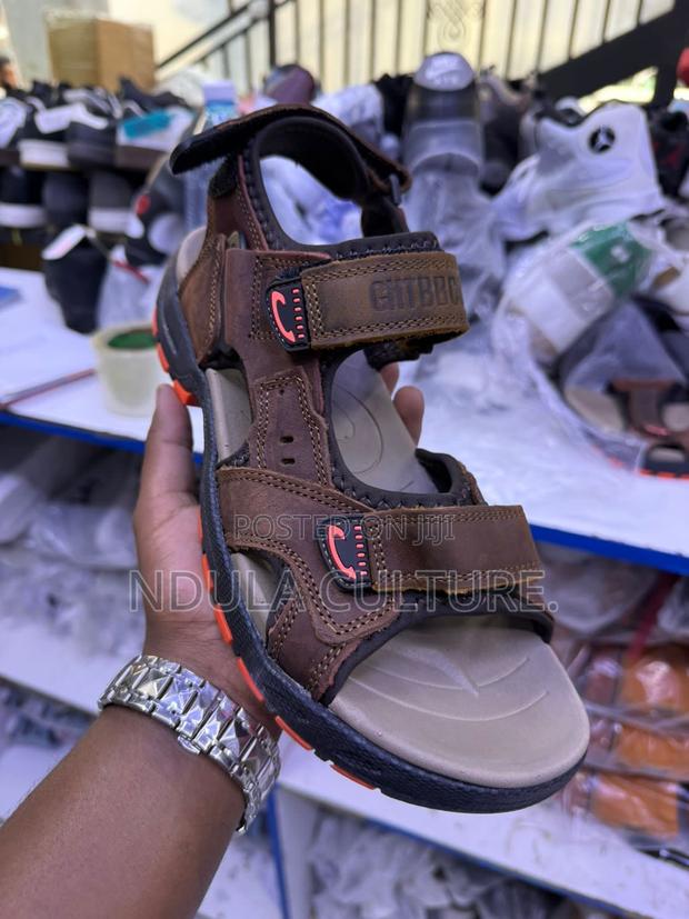 New Durable Real Leather Sandals - thumbnail 4
