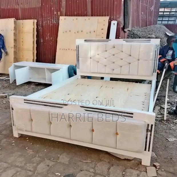 Modern Tufted Headboard With Low Profile