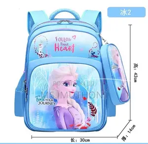Disney Themed Backpack + Pencil Pouch School Bag