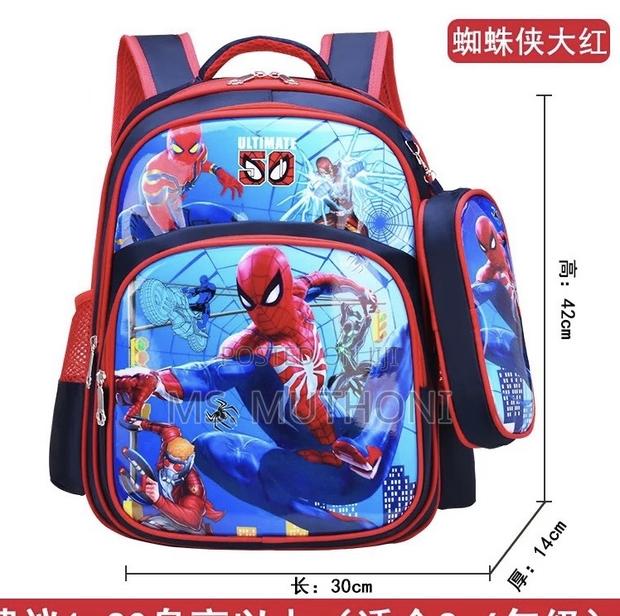 Disney Themed Backpack + Pencil Pouch School Bag - thumbnail 2