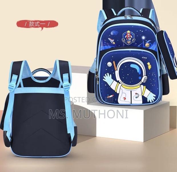 Disney Themed Backpack + Pencil Pouch School Bag - thumbnail 5