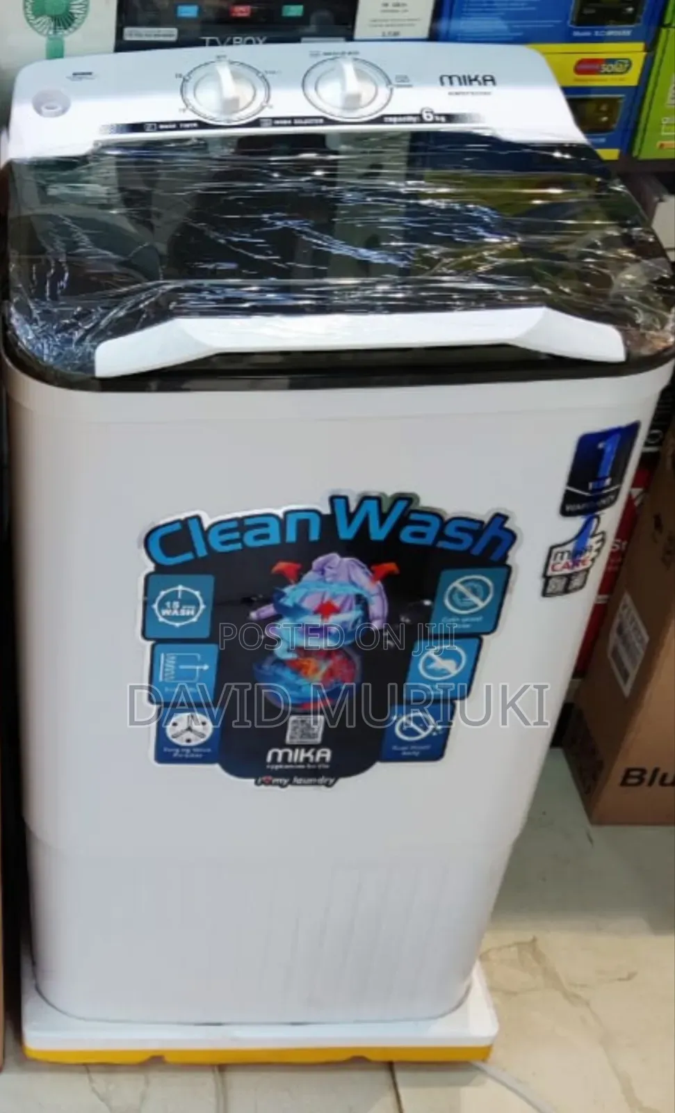 Syinix 10kgs Top Load Twin Tub Washing Machine SMW