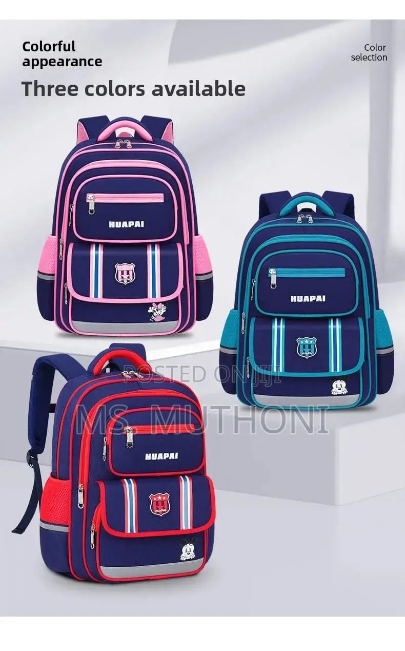 Durable Waterproof Oxford School Backpack*