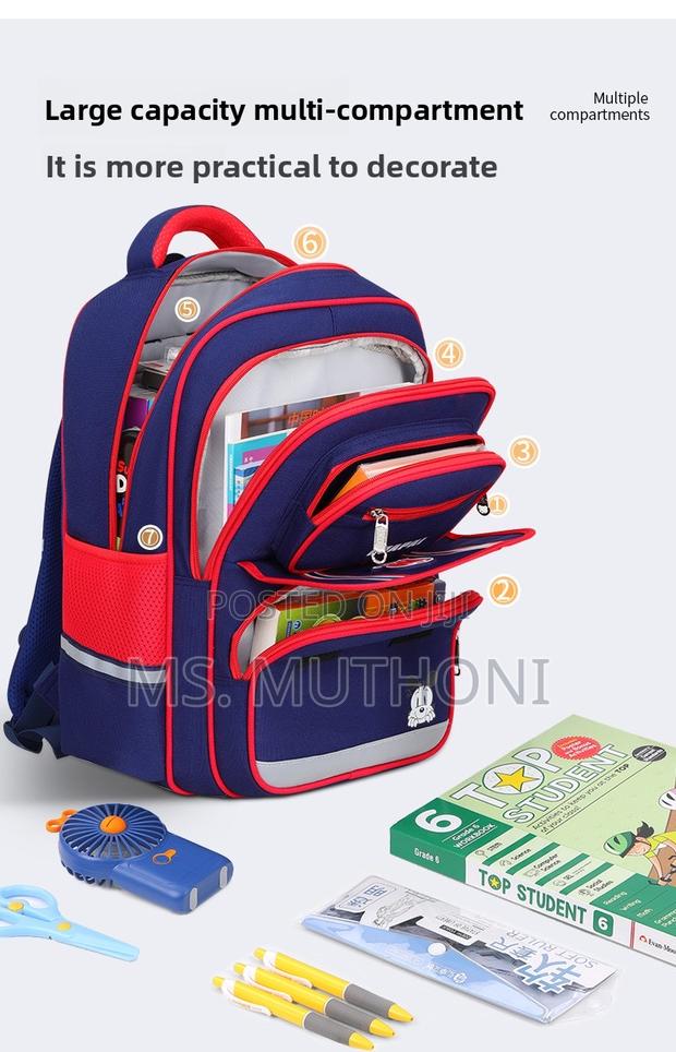 Durable Waterproof Oxford School Backpack* - thumbnail 3