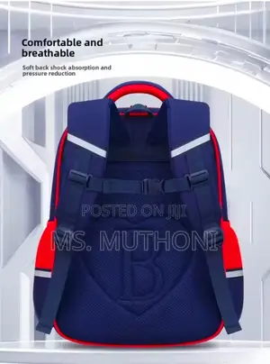 Durable Waterproof Oxford School Backpack*
