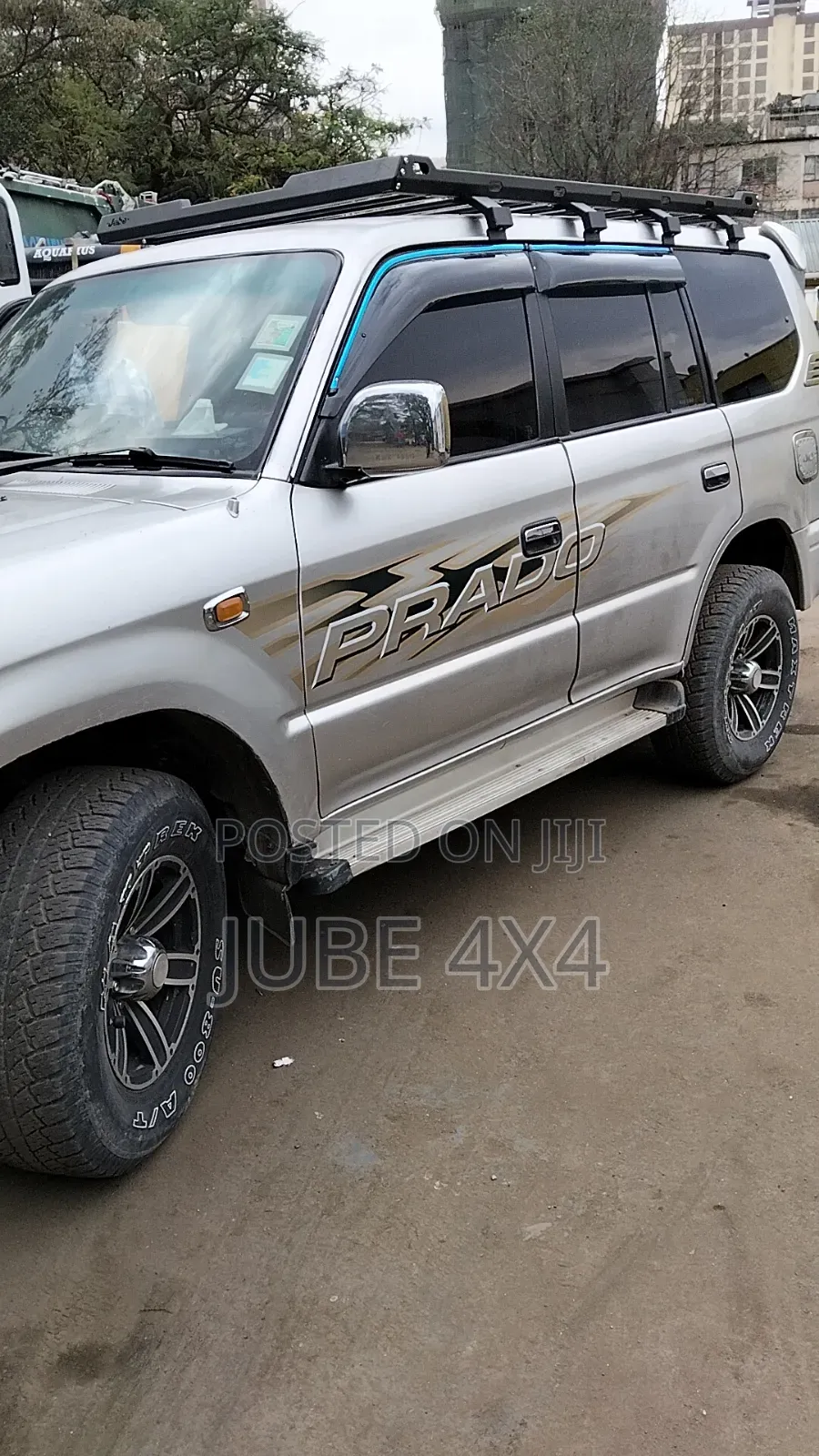 Modern Roof Rack Basket Prado 95