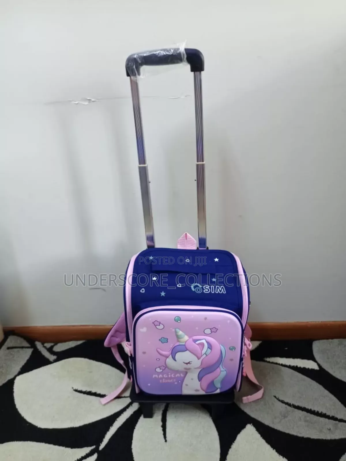 Rolling Trolley Kids School Bag*