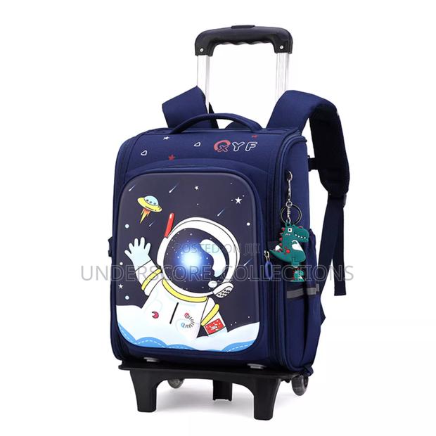 Rolling Trolley Kids School Bag* - thumbnail 5