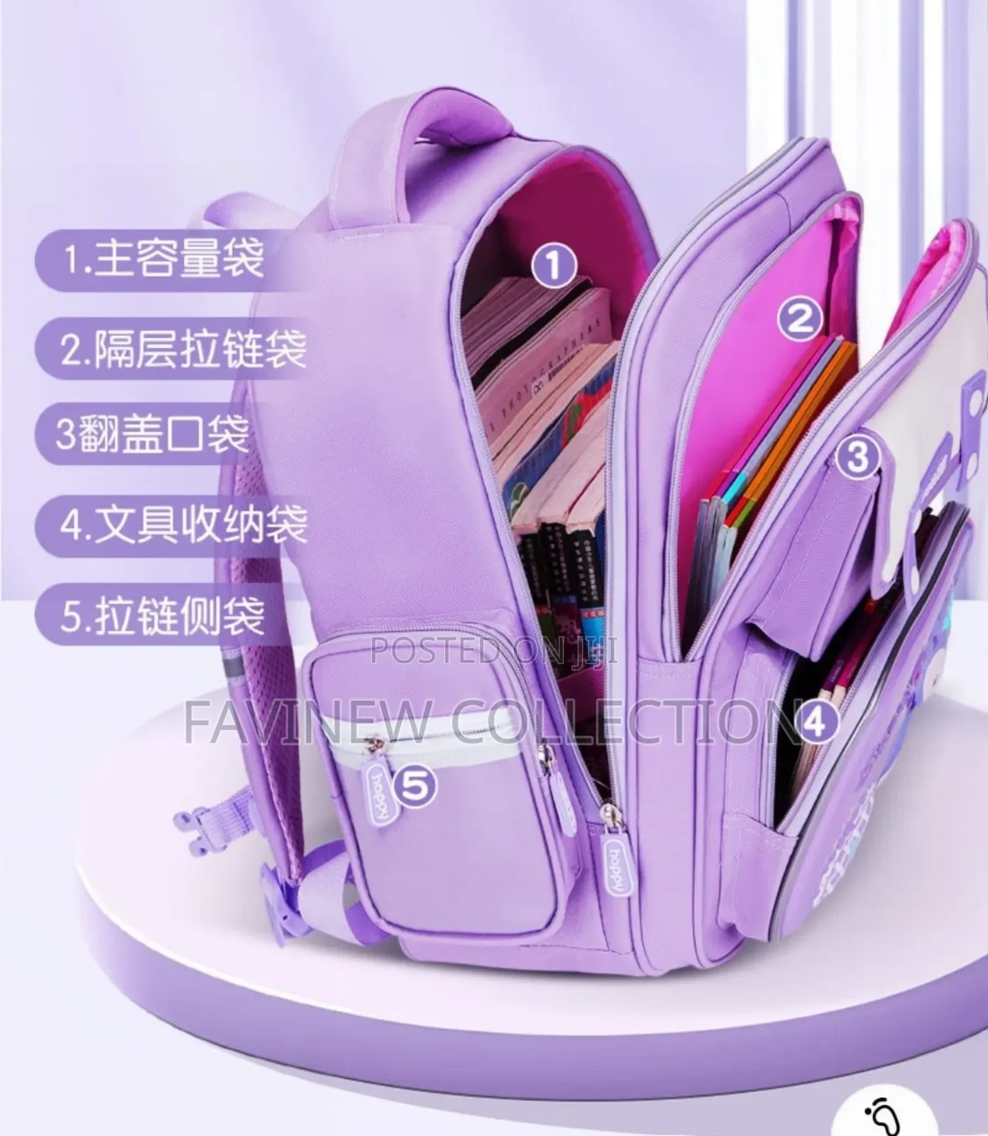 Orthopedic Quality Children School Bag