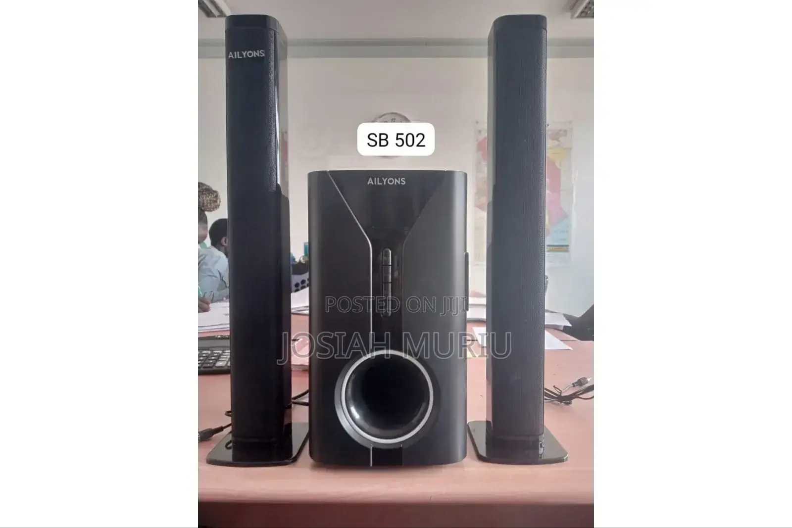 2.1ch Ailyons Sub Woofer System Bt/Usb/Fm Tall Boy