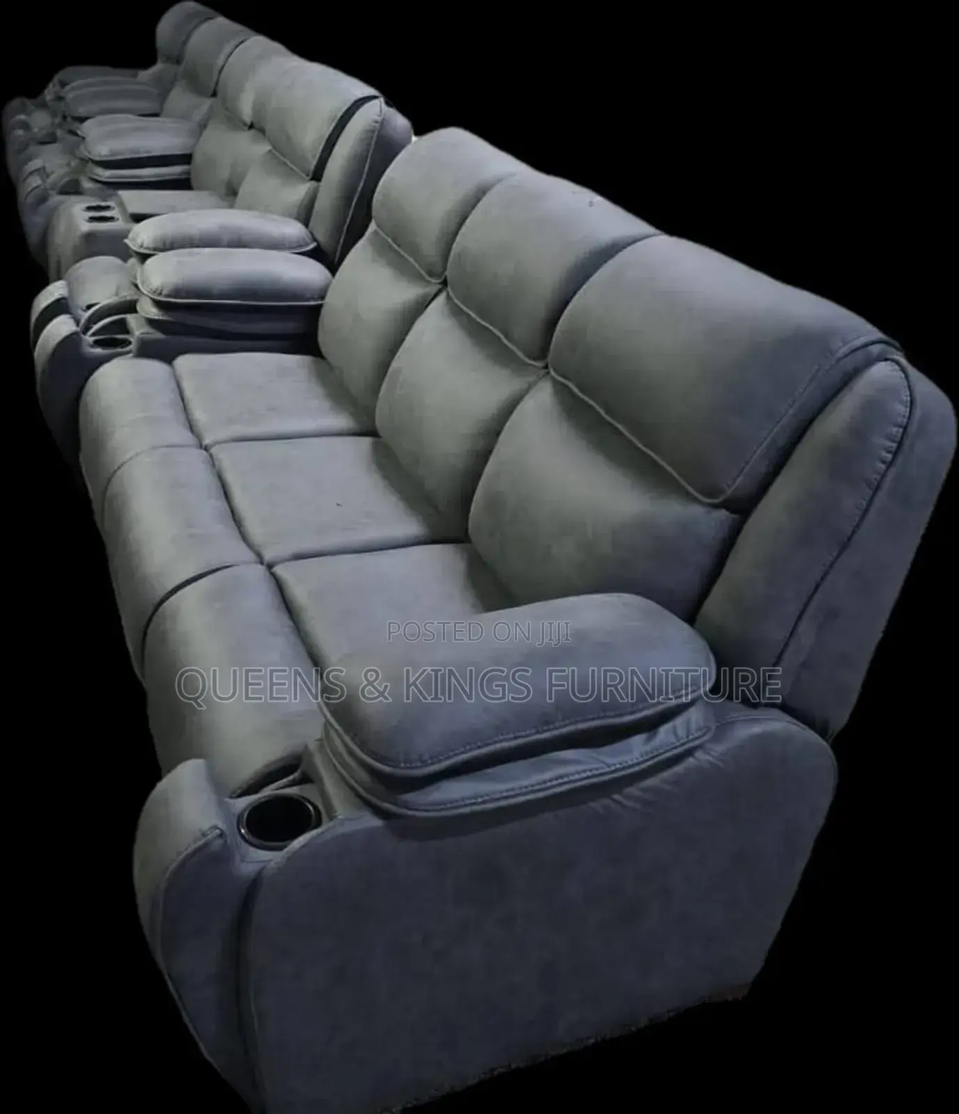 7seater Mahogany Recliner Couch