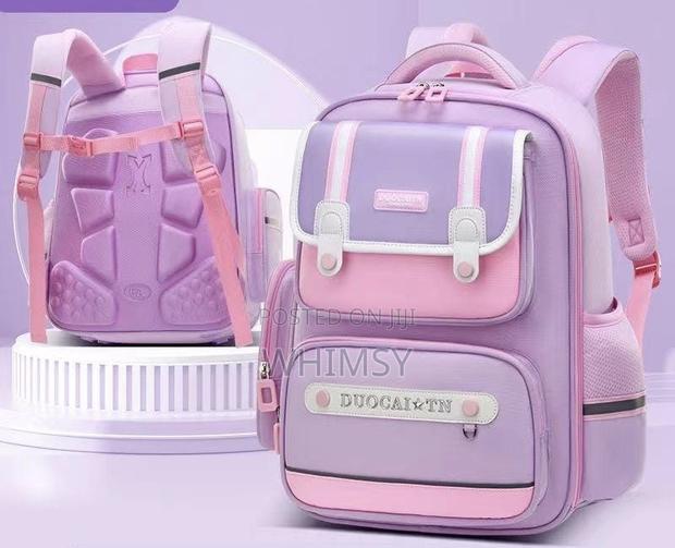 Girls Premium Oxford School Backpack - thumbnail 2