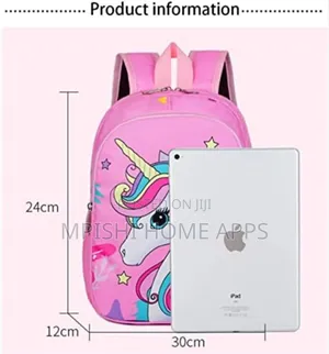 Unicorn Cartoon School Bags