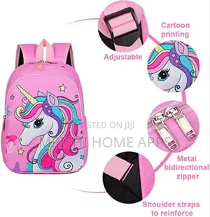 Unicorn Cartoon School Bags