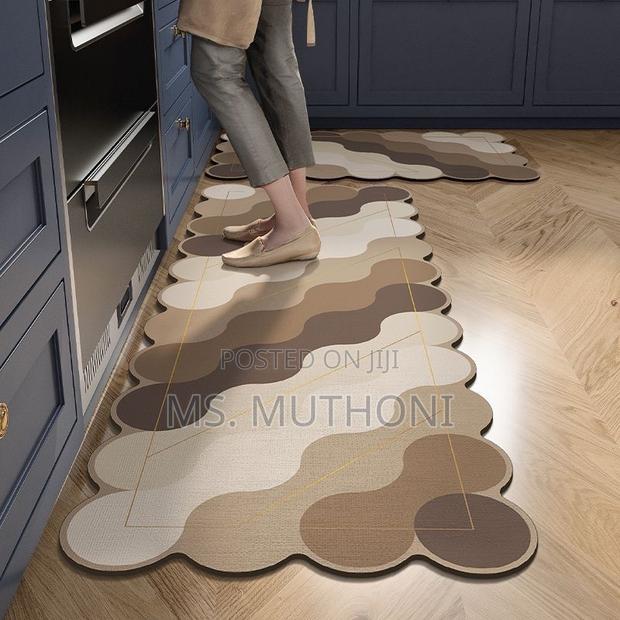Aesthetic 2 in 1 Diatomite Kitchen Mats
