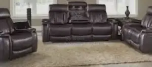 5seater Mahogany Recliner Couch