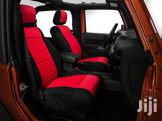 Cool Red/Black Car Seat Covers